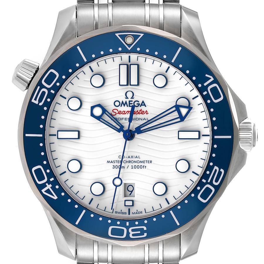 Omega Seamaster Tokyo 2020 LE Steel Mens Watch 522.30.42.20.04.001 Box Card SwissWatchExpo