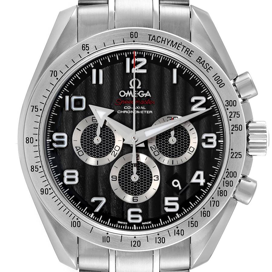 Omega Speedmaster Broad Arrow Black Dial Mens Watch 321.10.44.50.01.001 Box Card SwissWatchExpo