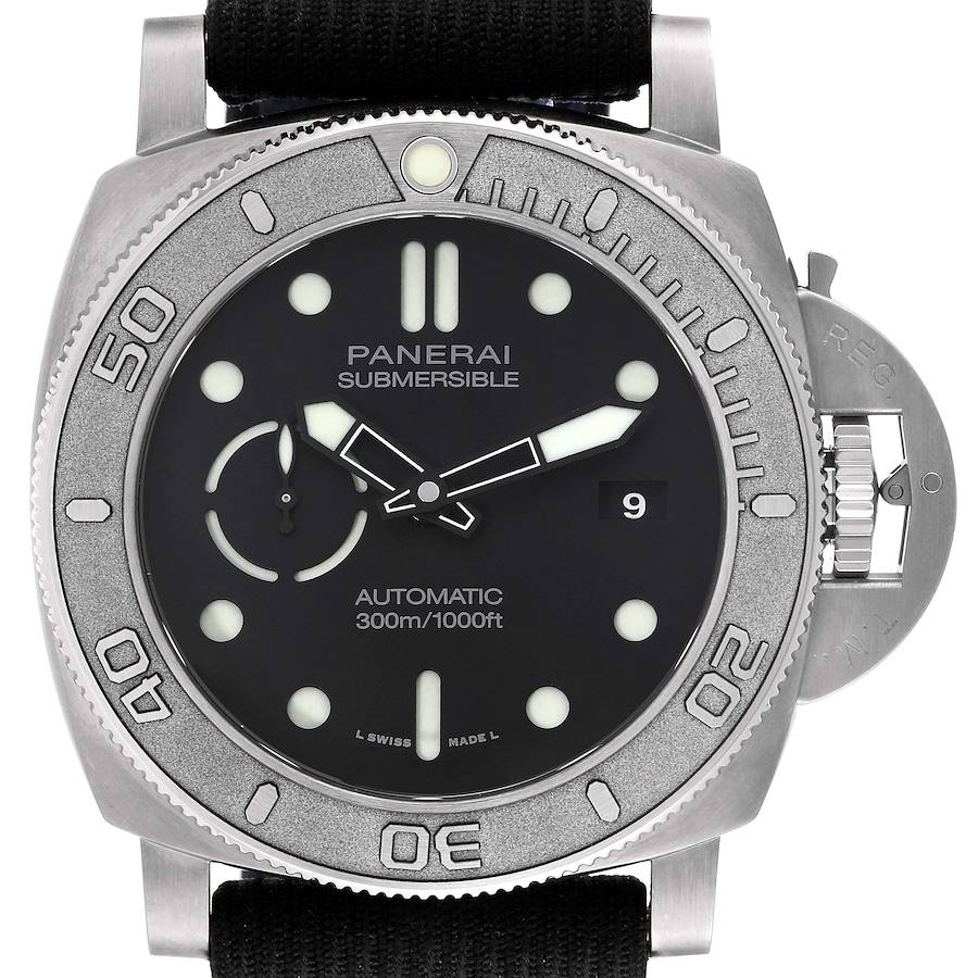 NOT FOR SALE Panerai Submersible Mike Horn Edition Titanium Mens Watch PAM00984 Box Card PARTIAL PAYMENT FOR NS SwissWatchExpo