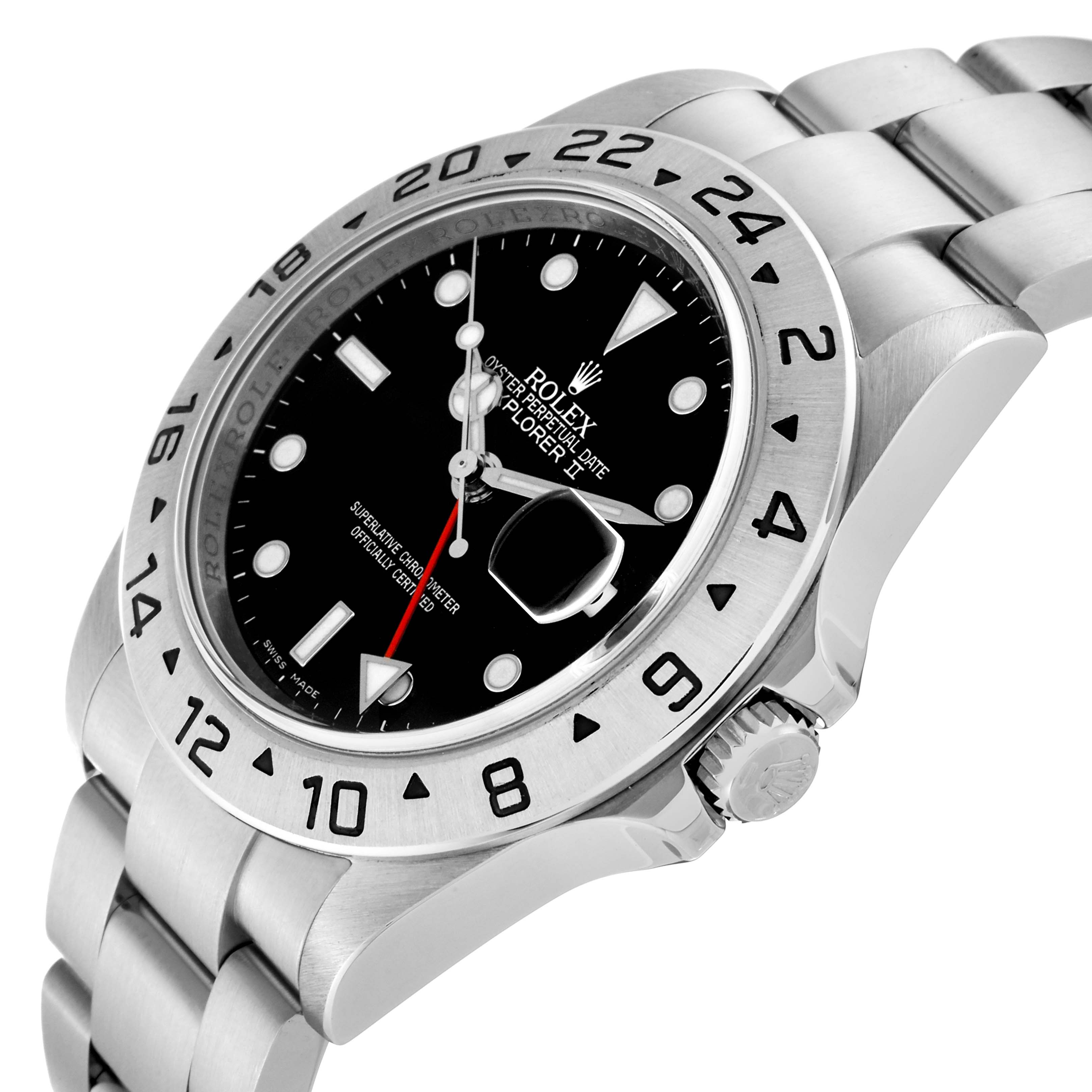 The image shows a close-up angled view of a Rolex Explorer 16570T Men's Stainless Steel Black Dial 16570T Men's Stainless Steel Black Dial watch, highlighting the dial, bezel, and bracelet.