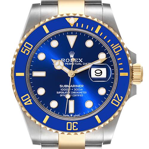 Photo of NOT FOR SALE Rolex Submariner 41 Steel Yellow Gold Blue Dial Mens Watch 126613 Box Card PARTIAL PAYMENT