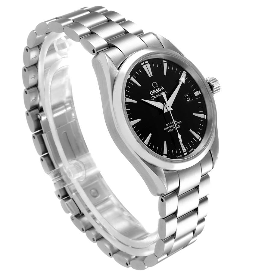 Omega Seamaster Aqua Terra Black Dial Steel Mens Watch 2503.50.00