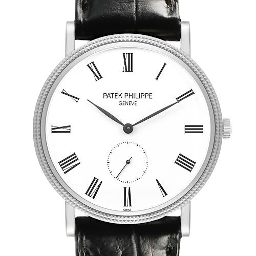 Photo of Patek Philippe Calatrava White Gold Mens Watch 5119 5119G