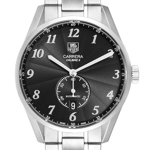 Photo of Tag Heuer Heritage Calibre 6 Black Dial Mens Watch WAS2110