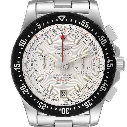 Photo of Breitling Skyracer Raven Silver Dial Steel Mens Watch A27364
