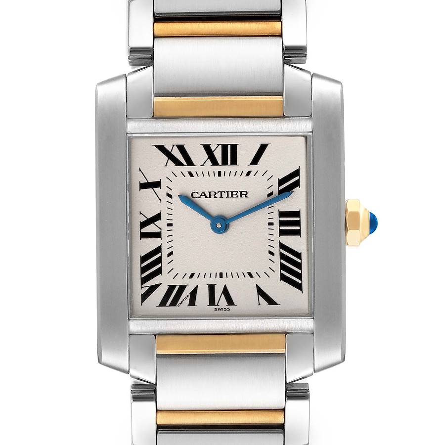 NOT FOR SALE Cartier Tank Francaise Steel Yellow Gold Mens Watch W51006Q4 PARTIAL PAYMENT SwissWatchExpo