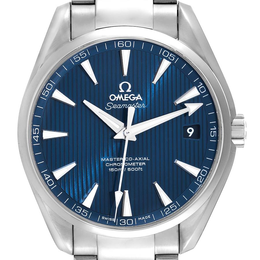 Omega Seamaster Aqua Terra Steel Mens Watch 231.10.42.21.03.001 SwissWatchExpo