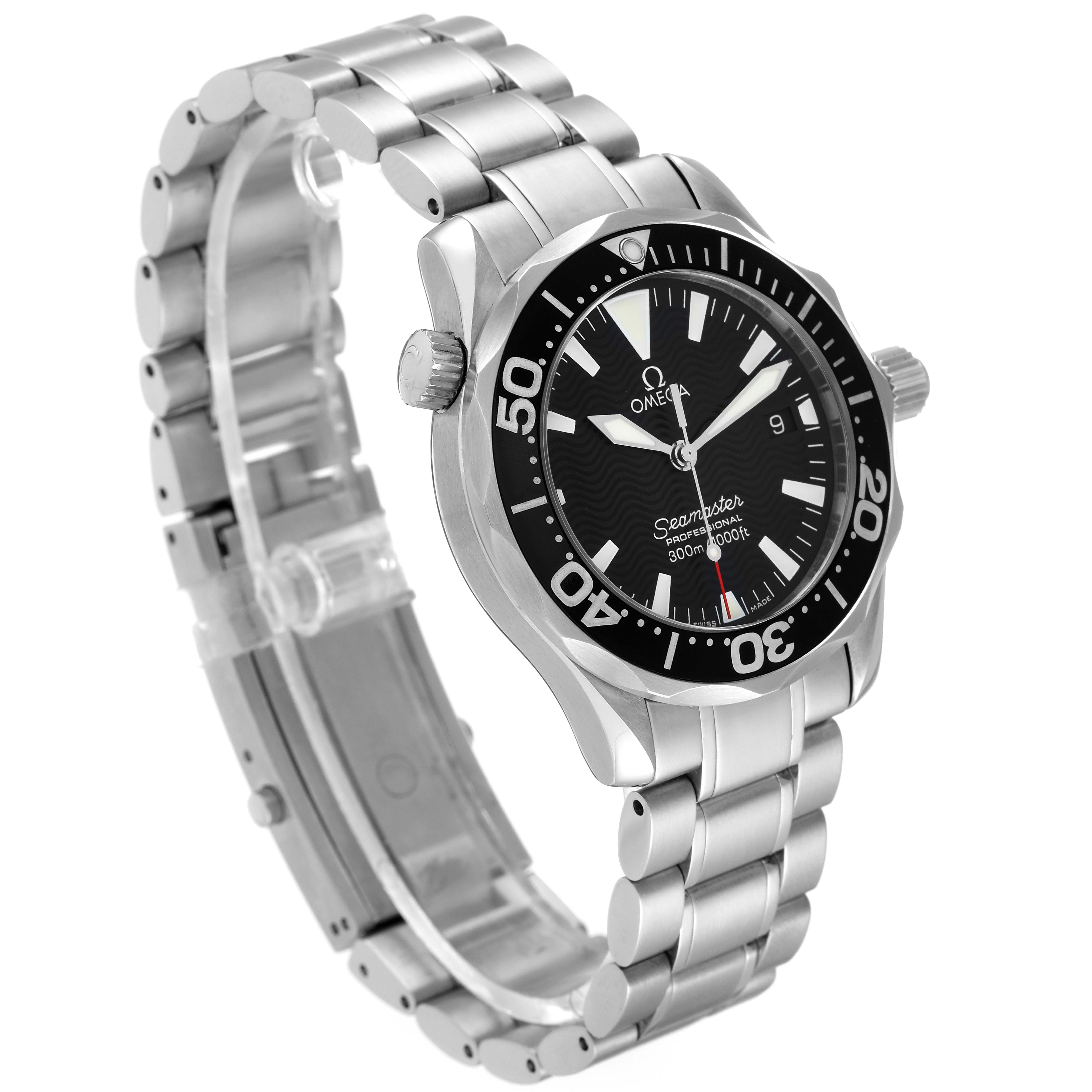 Omega Seamaster 36mm Black Stainless Steel 2262.50.00 Bond