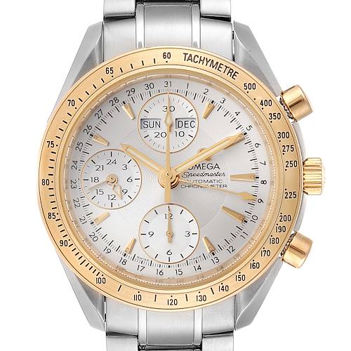Photo of Omega Speedmaster Day Date Steel Yellow Gold Watch 323.21.40.44.02.001