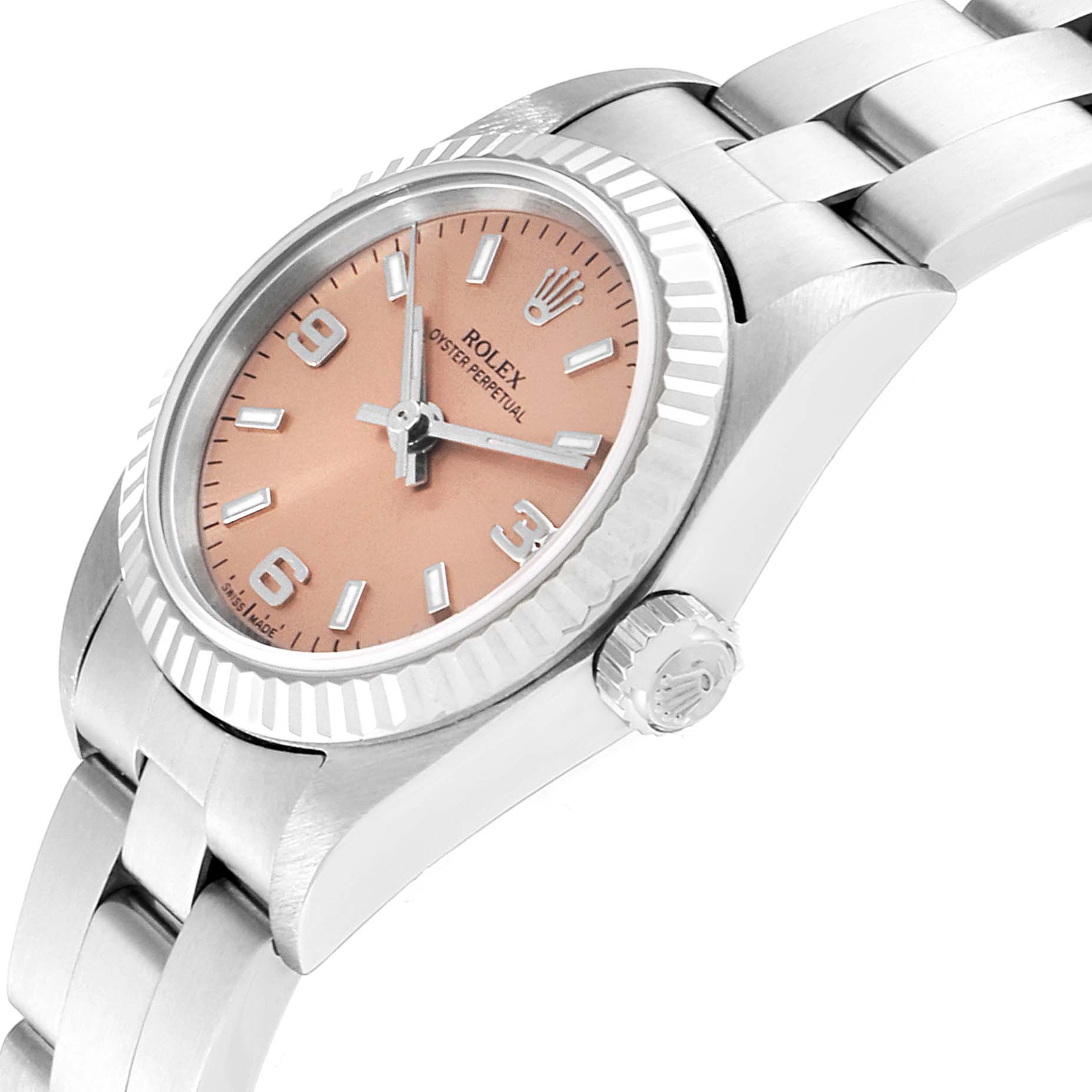 salmon dial rolex