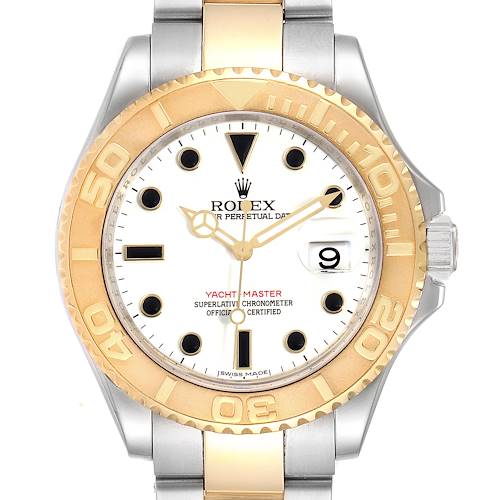 Photo of Rolex Yachtmaster Steel 18K Yellow Gold Mens Watch 16623
