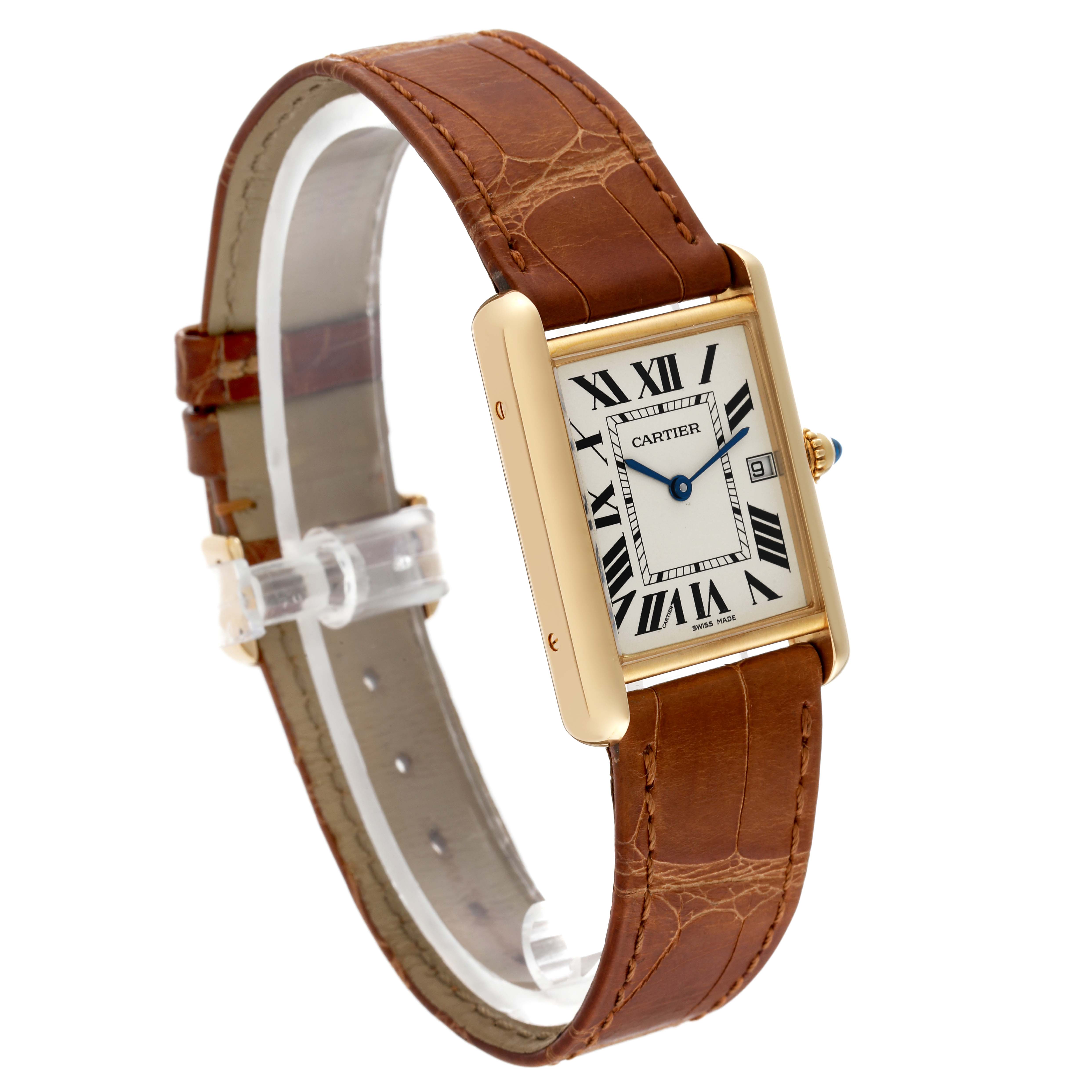 Cartier Tank Louis Yellow Gold W1529756 | Stock 62401 | SwissWatchExpo