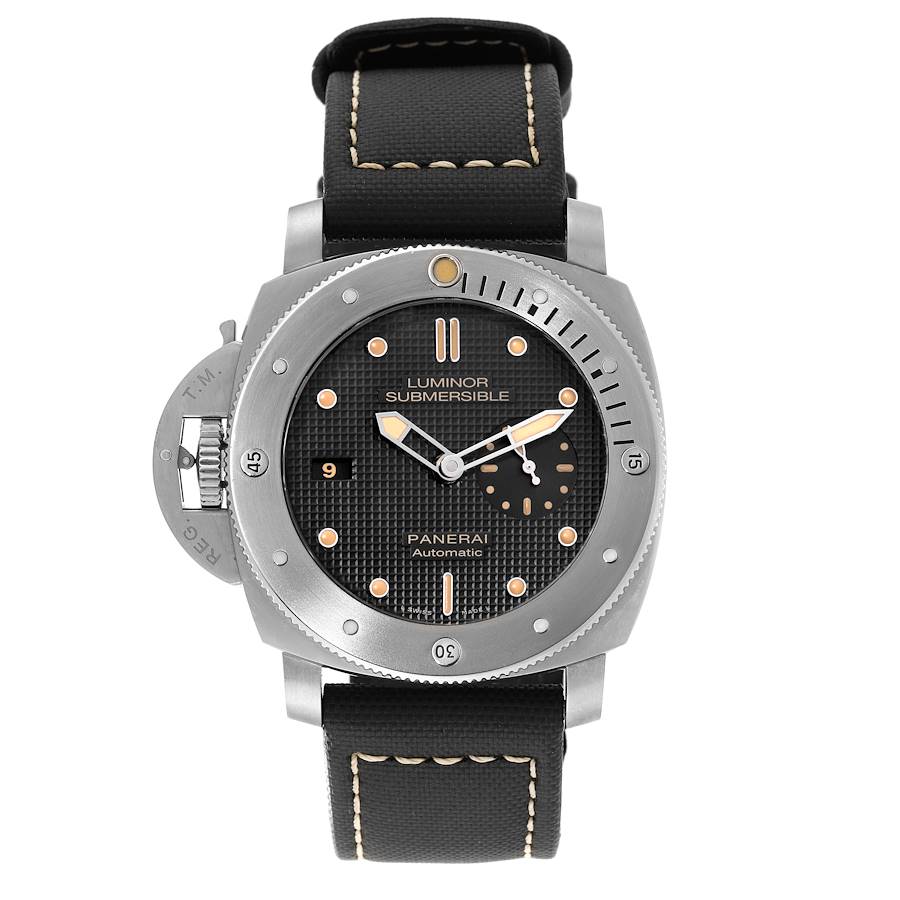 Panerai Submersible Titanium PAM00569 Stock 61772 SwissWatchExpo