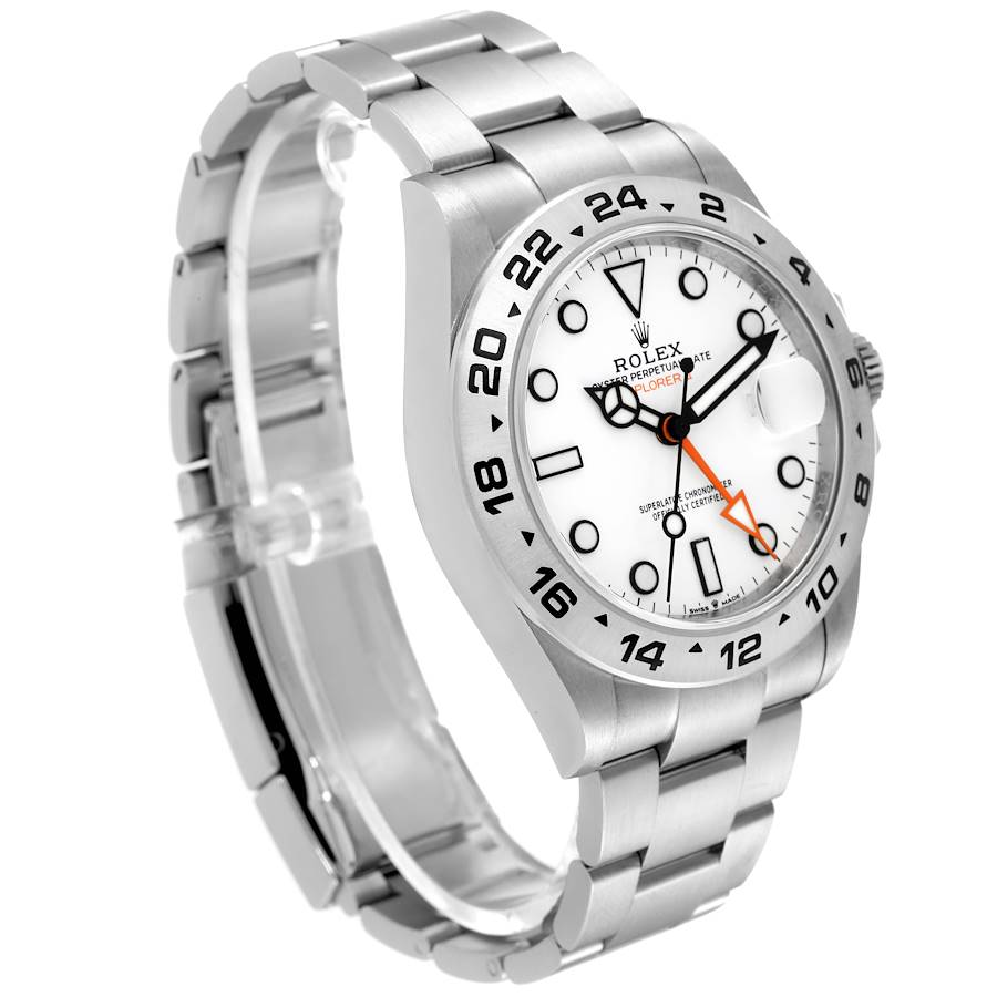 NOT FOR SALE Rolex Explorer II 42mm Polar White Dial Steel Mens