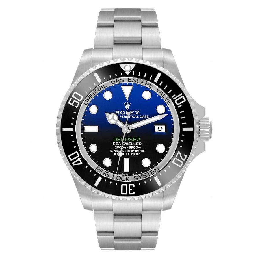 Rolex Seadweller Deepsea 44 Cameron D-Blue Steel Mens Watch 126660 Box Card SwissWatchExpo