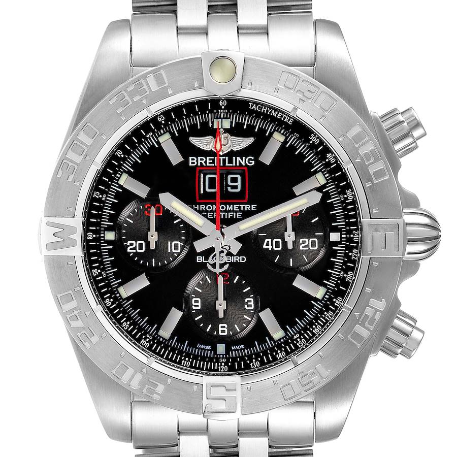 Breitling Chronomat Blackbird Limited Edition Mens Watch A44360 Unworn SwissWatchExpo