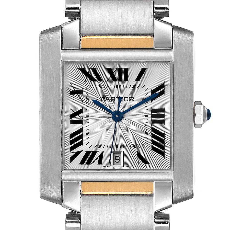 NOT FOR SALE Cartier Tank Francaise Steel Yellow Gold Large Unisex Watch W51005Q4 Box PARTIAL PAYMENT / ADD TWO LINKS SwissWatchExpo