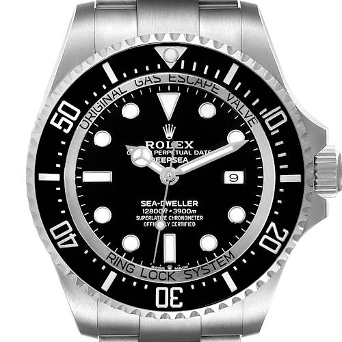 Photo of Rolex Seadweller Deepsea 44 Black Dial Steel Mens Watch 126660 Unworn