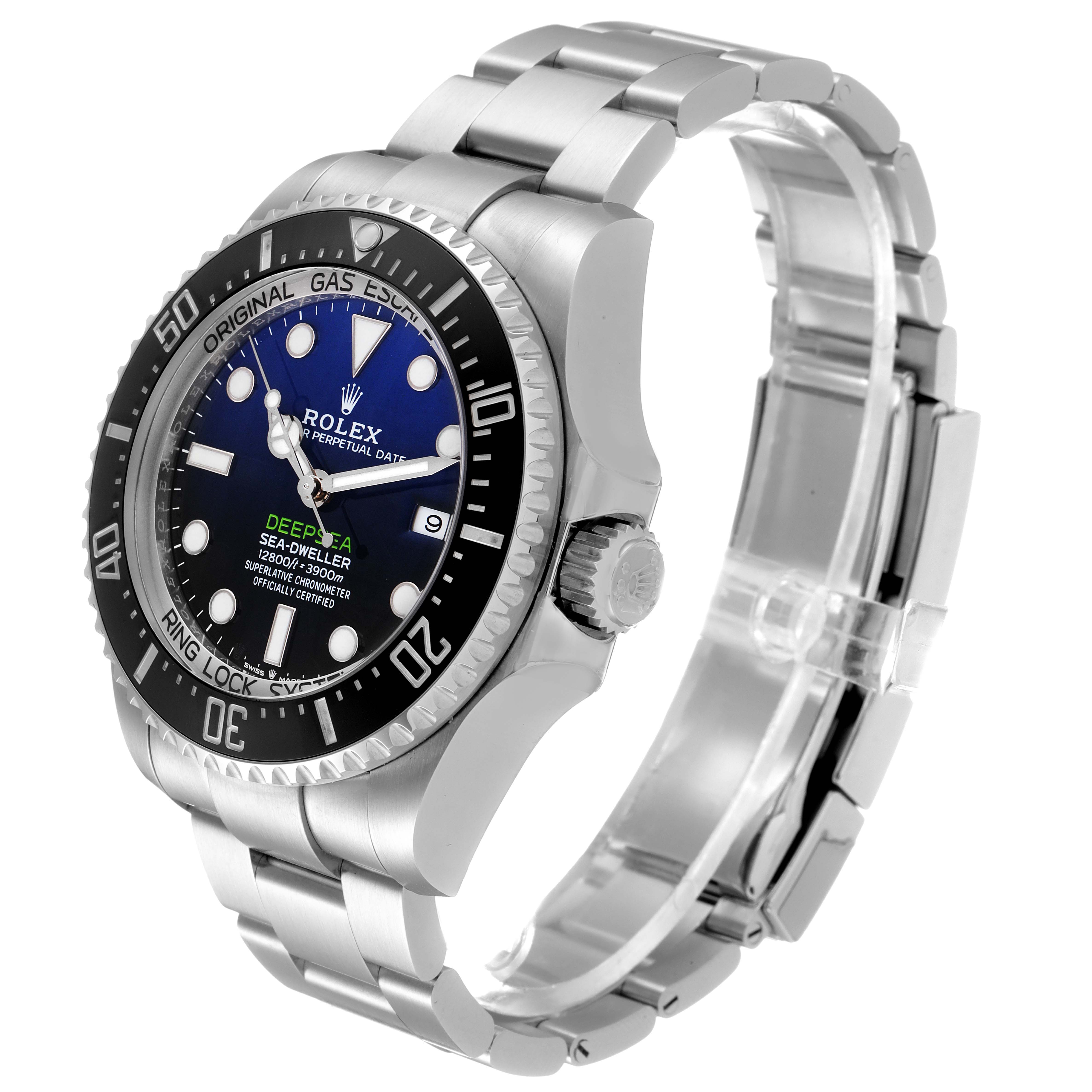 Rolex Seadweller Deepsea 44 Cameron D-Blue Dial Mens Watch 126660 ...