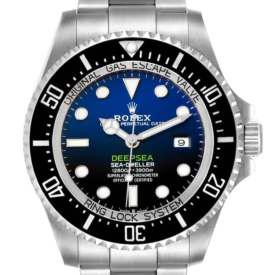 Rolex Seadweller Deepsea 44 Cameron D-Blue Dial Mens Watch 126660 Unworn SwissWatchExpo