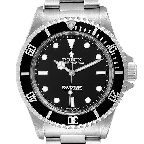 Photo of Rolex Submariner 40mm Non-Date 2 Liner Steel Mens Watch 14060