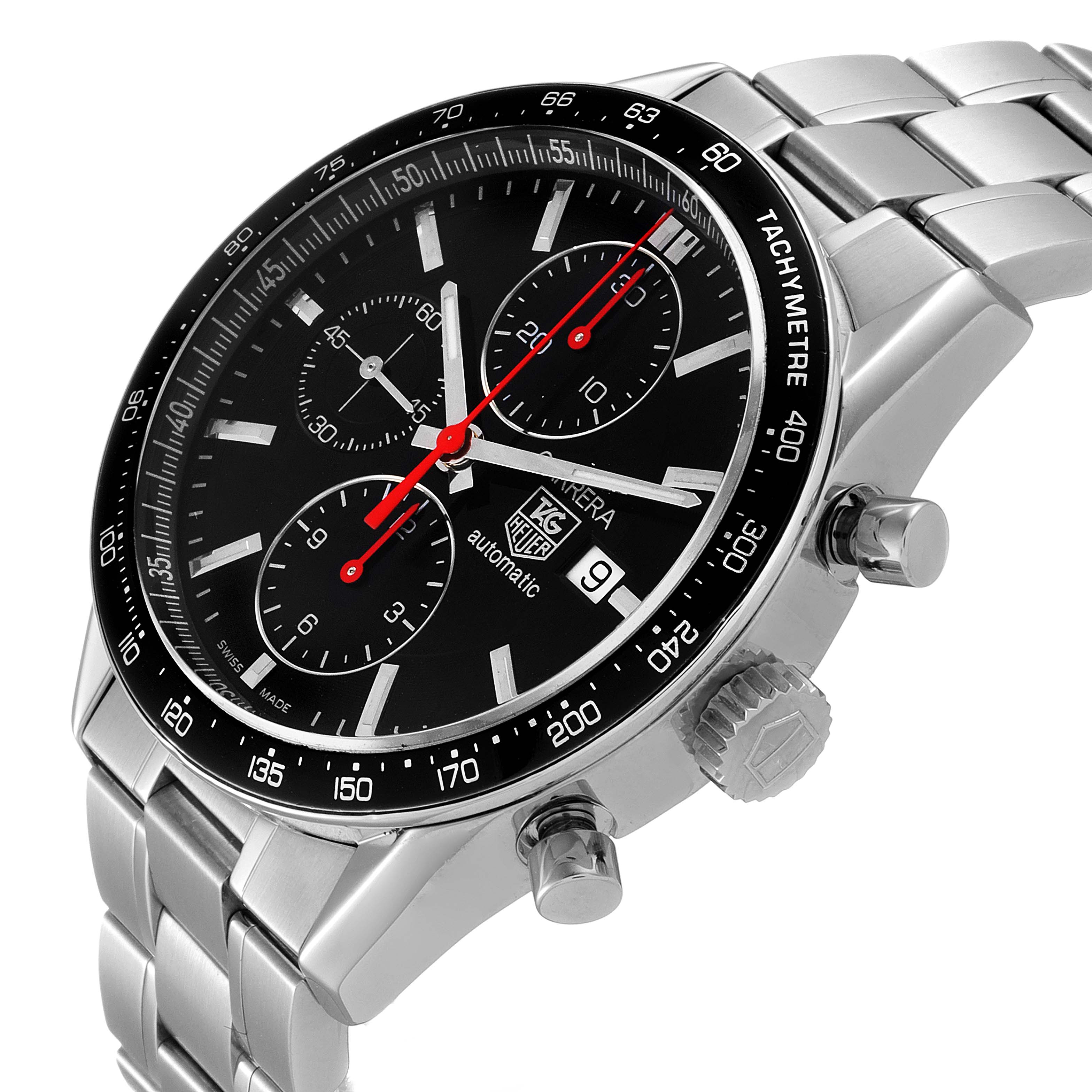 Tag Heuer Carrera Stainless Steel CV2014.BA0794 | Stock 27279 ...