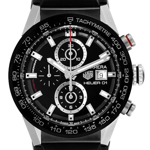 Photo of Tag Heuer Carrera Chronograph Automatic Mens Watch CAR201Z Card