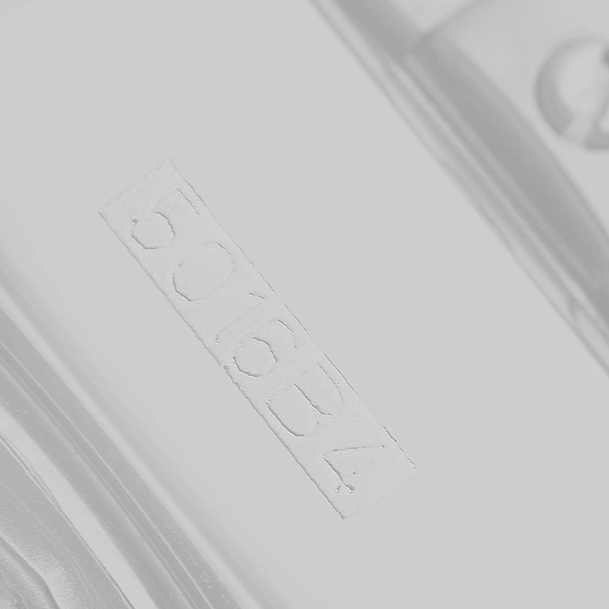 The image shows a close-up of the model number on the strap or clasp of the Breitling Chronomat AB01111A/BF68 Men's Stainless Steel Mother of Pearl Dial watch.
