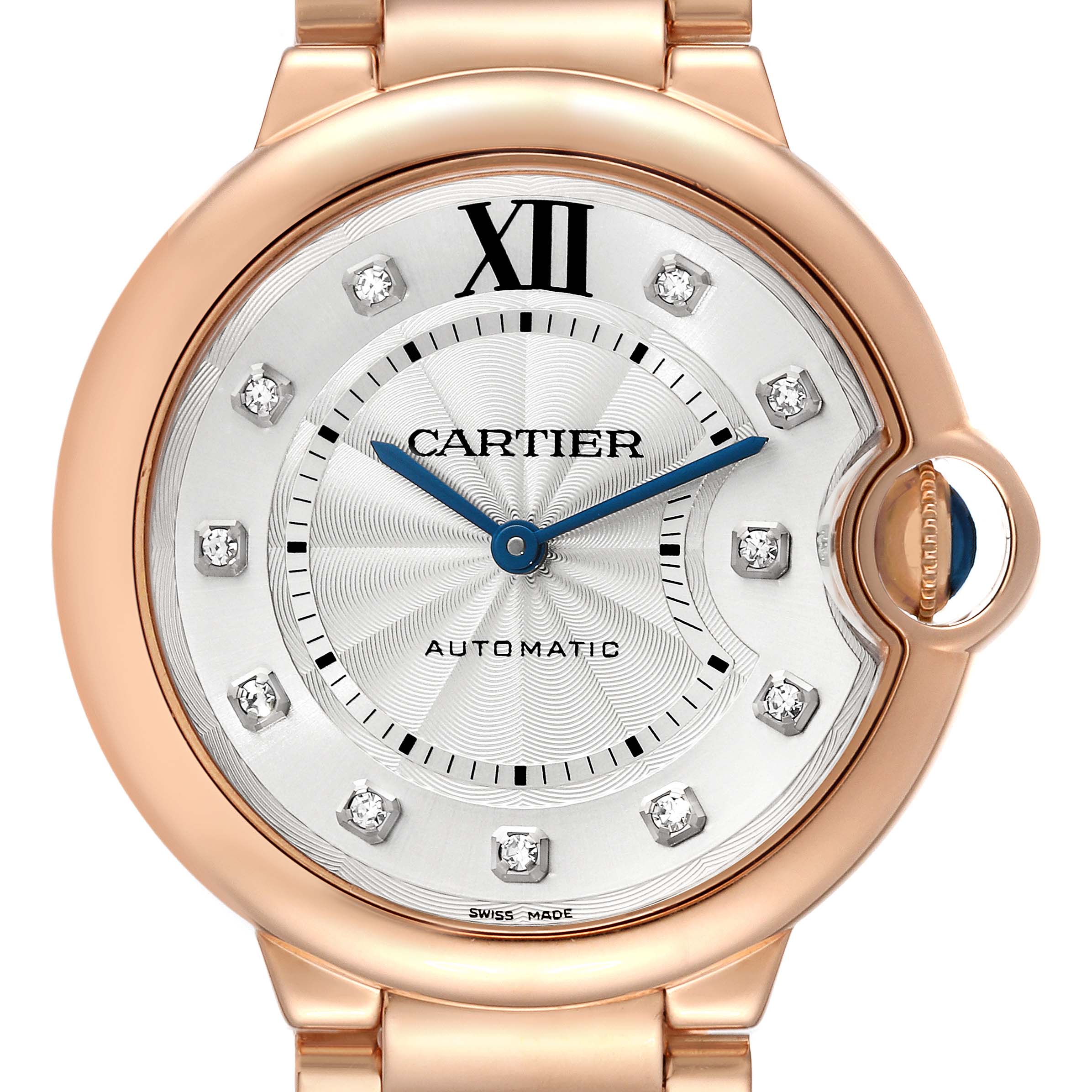 Cartier bleu ladies outlet watch