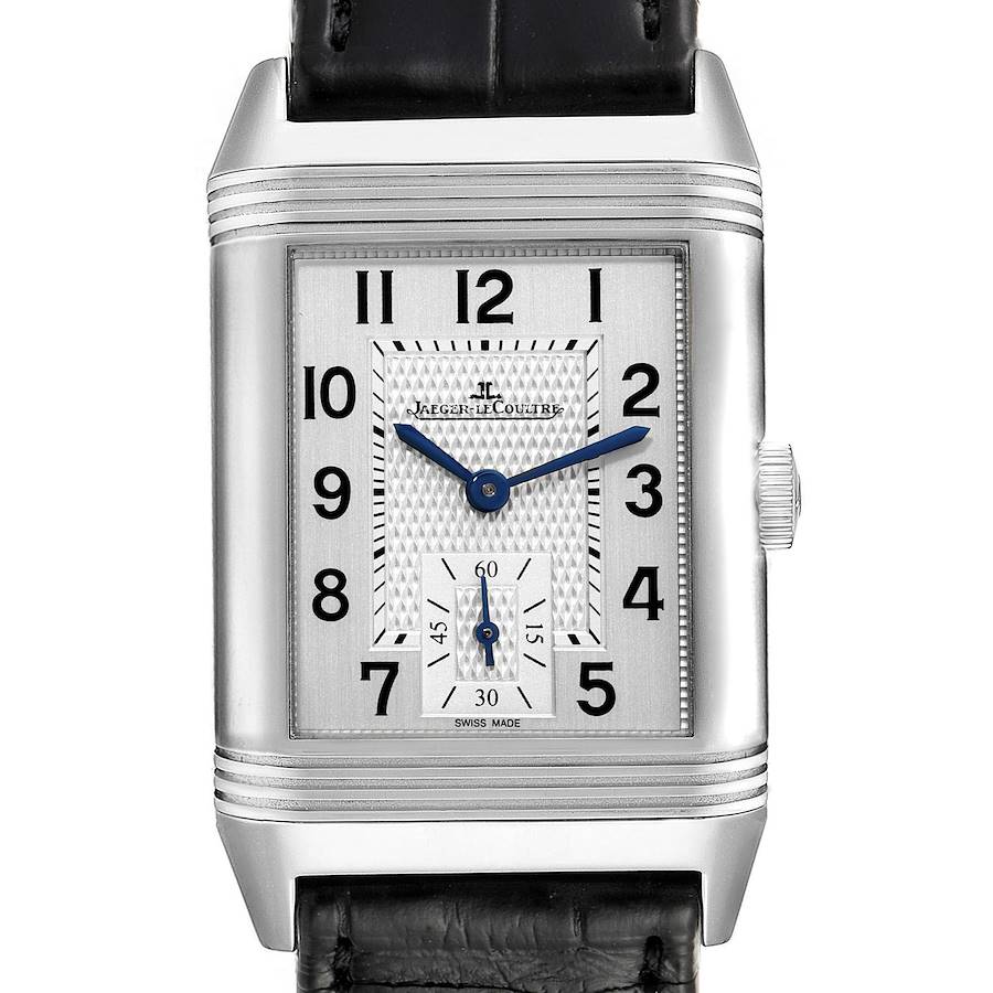 Jaeger LeCoultre Reverso Duo Day Night Watch 213.8.D4 Q3848420 Box Card SwissWatchExpo