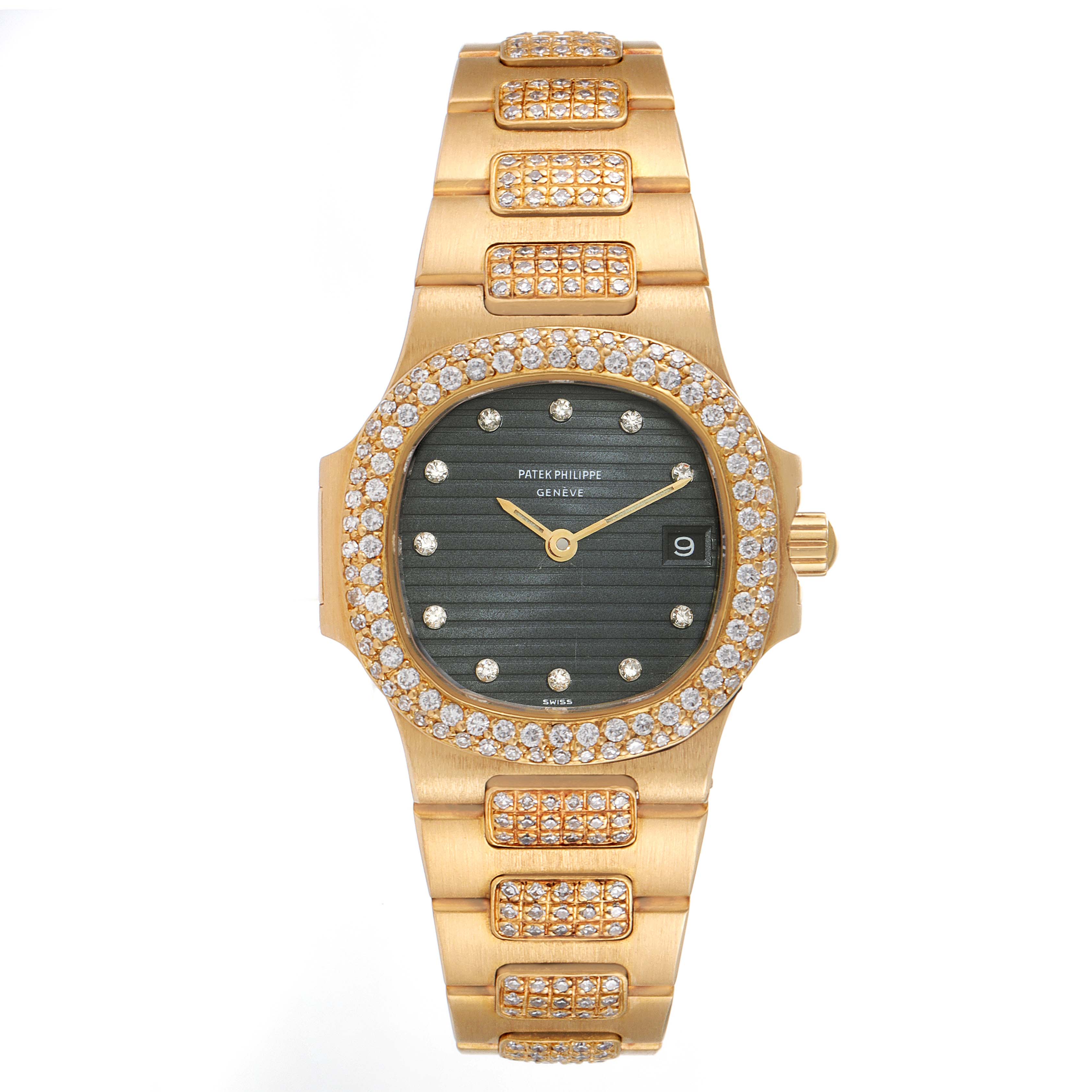 patek philippe nautilus ladies diamond