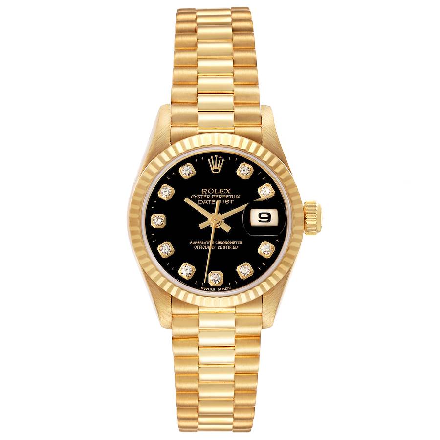Genuine ROLEX 704-3 Gold Crown 7mm 16518/16523/16528/16613