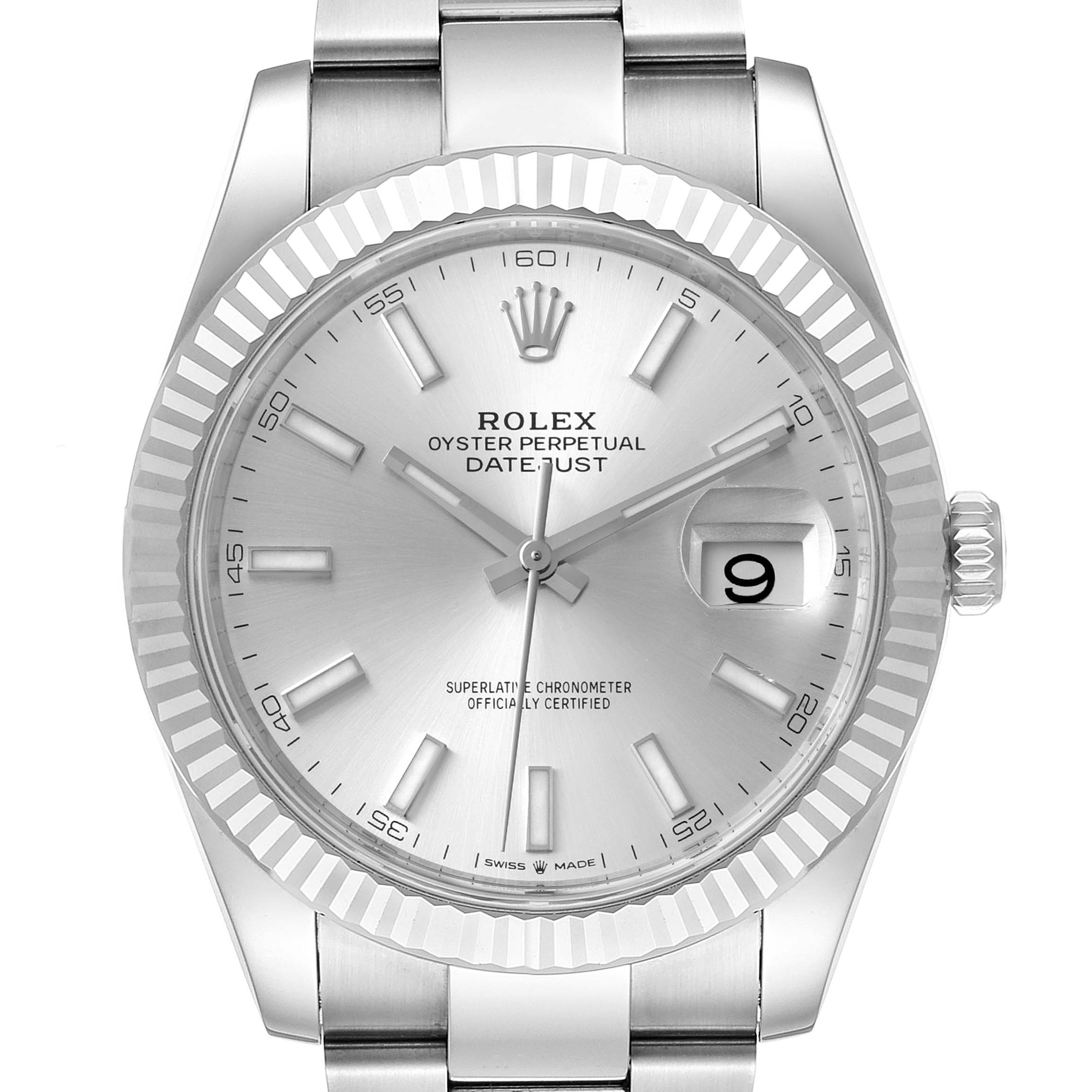 rolex datejust 41 white gold