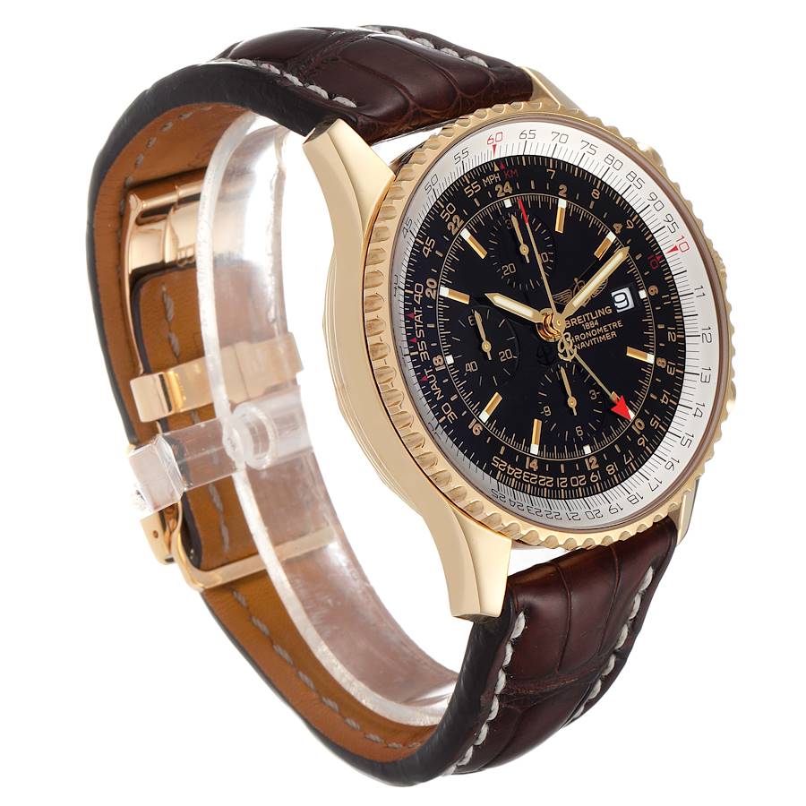 Breitling navitimer clearance world gold