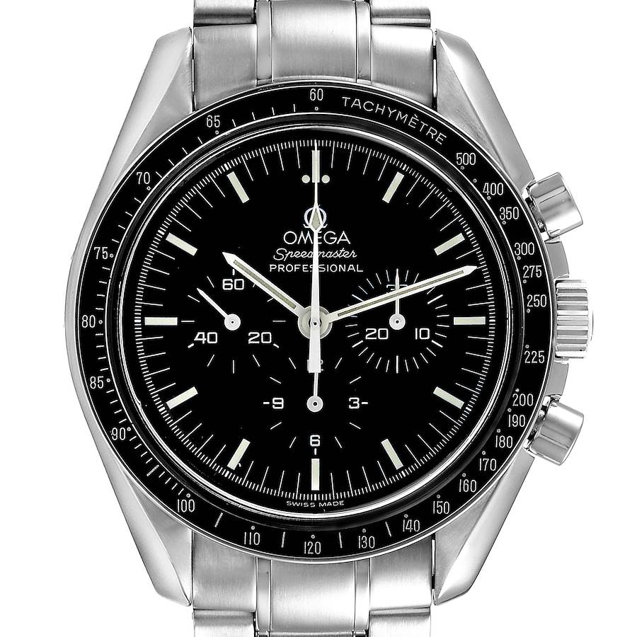 NOT FOR SALE Omega Speedmaster Hesalite Sapphire Sandwich MoonWatch 3572.50.00 Box Card PARTIAL PAYMENT SwissWatchExpo