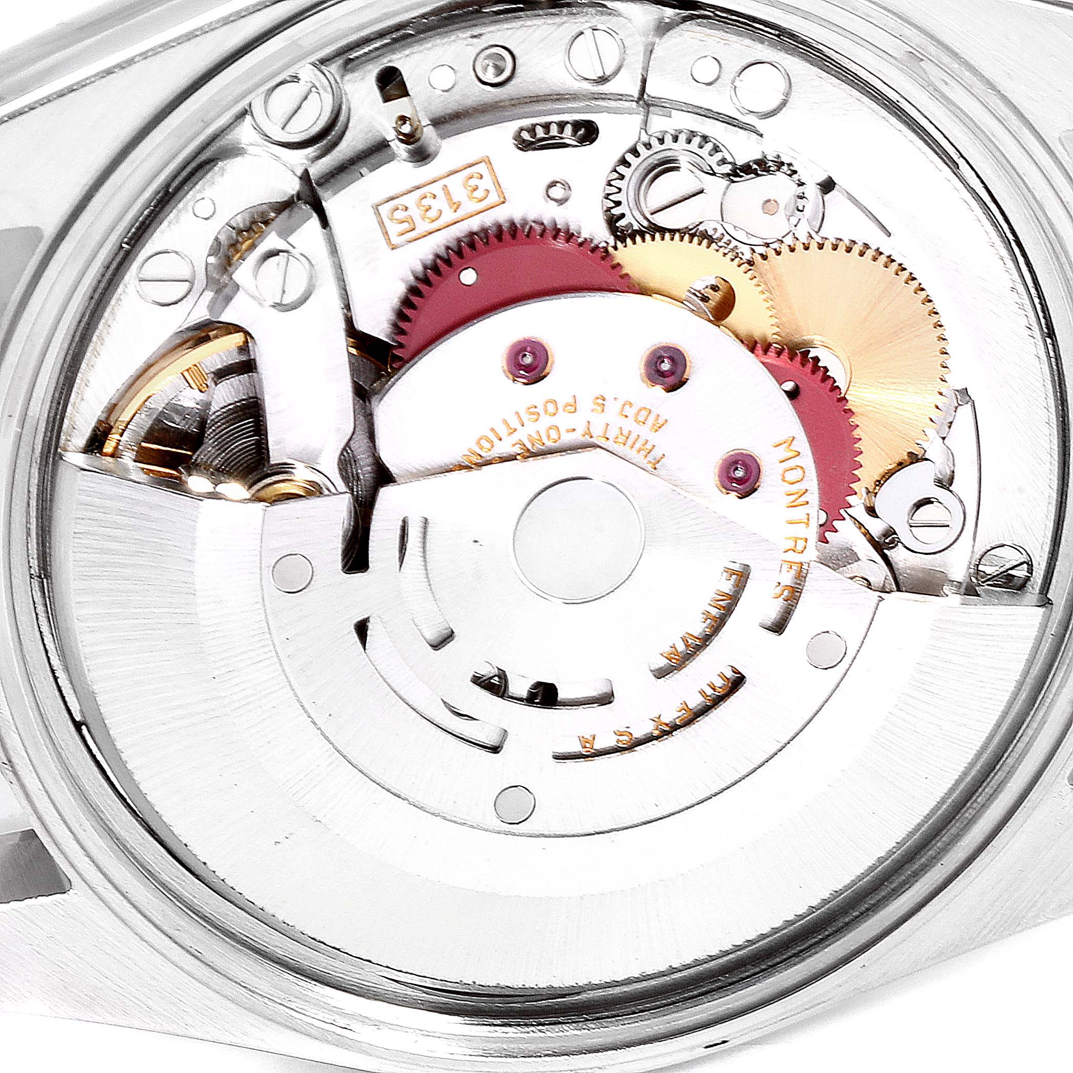 This image shows the internal mechanism and movement components of a Rolex Date 15200 Men's Stainless Steel White Dial 15200 Men's Stainless Steel White Dial model watch.