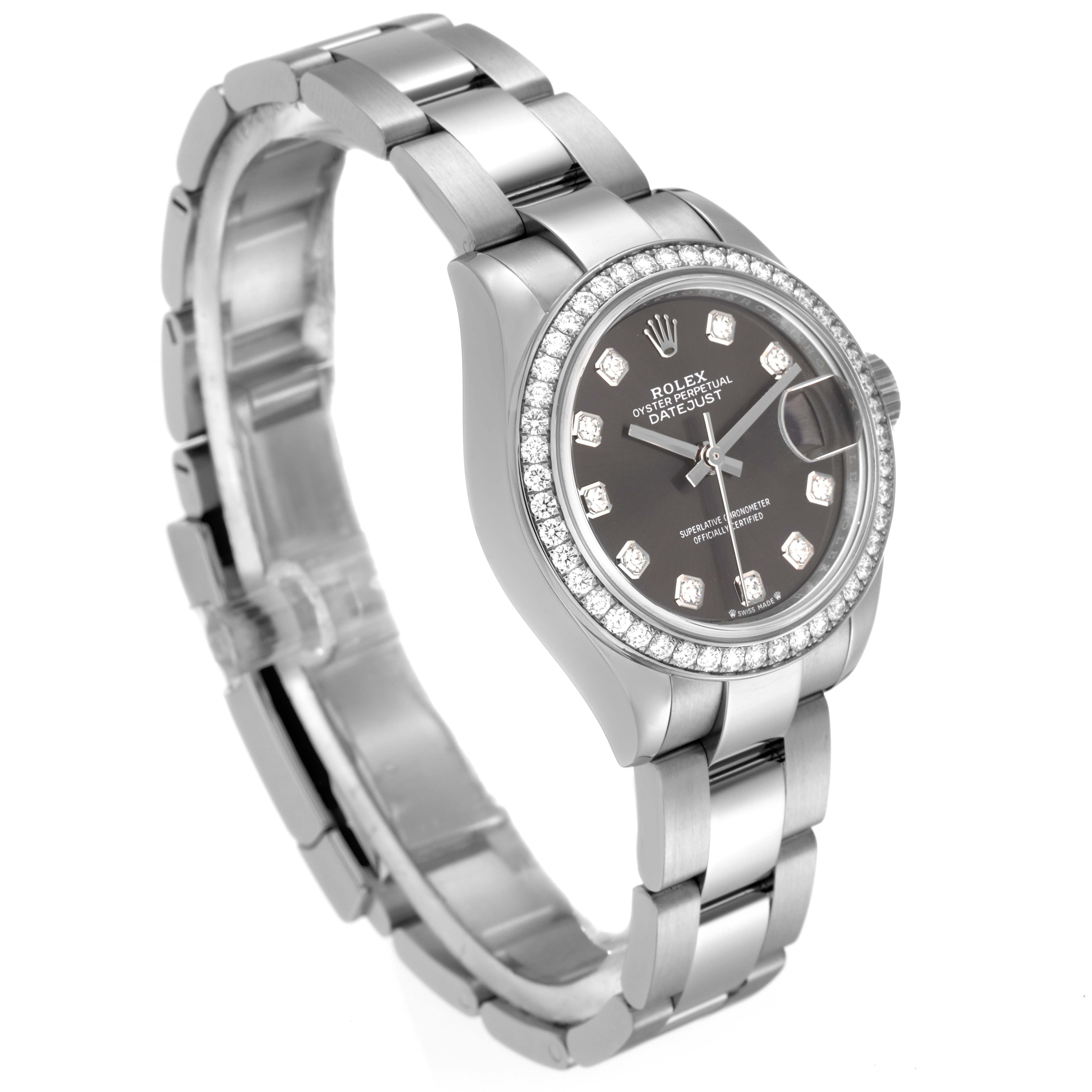 その他 Rose o7r6kf1 Rolex Lady Datejust 28 Rose Gold Rose Index Dial & Diamond