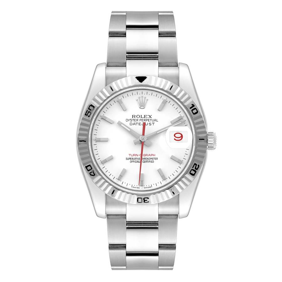 Rolex Turn-o-Graph Stainless Steel 116264 | Stock 62665 | SwissWatchExpo