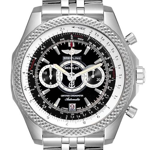 Photo of Breitling Bentley Supersports Limited Edition Steel Mens Watch A26364 Box Papers