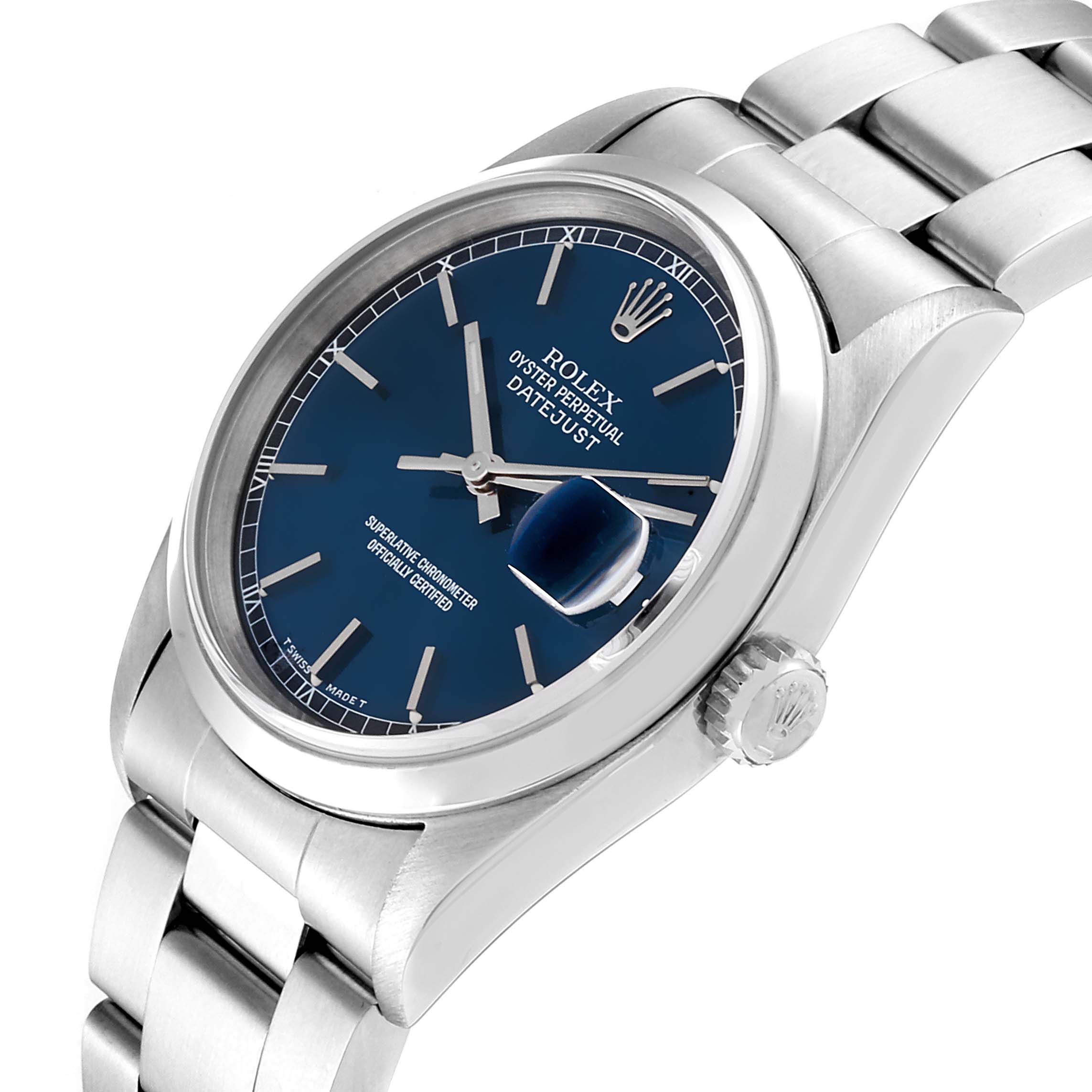 rolex 16200 blue