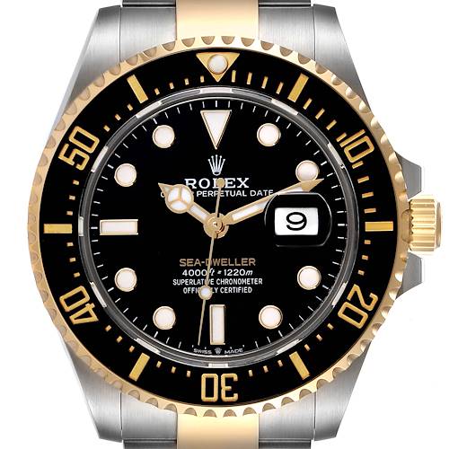 Photo of NOT FOR SALE Rolex Seadweller Black Dial Steel Yellow Gold Mens Watch 126603 Box Card PARTIAL PAYMENT