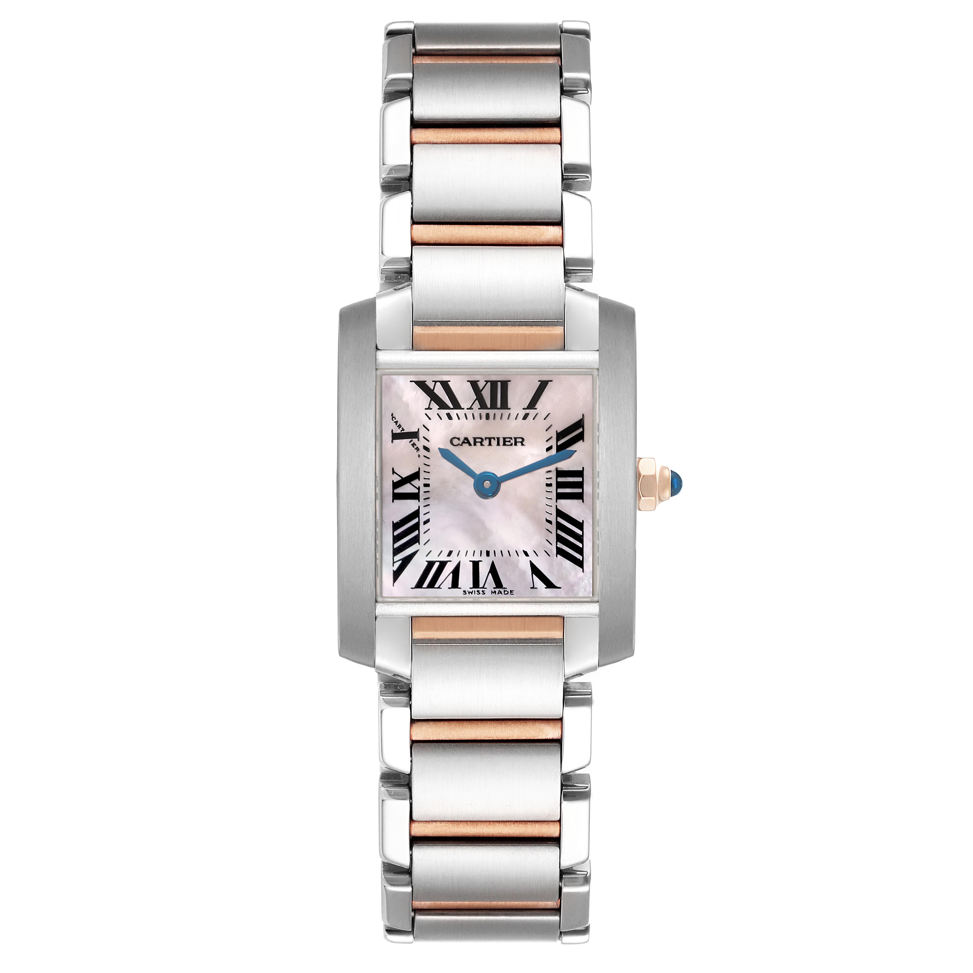 Cartier Tank Francaise Steel and Gold (two tone) W51027Q4