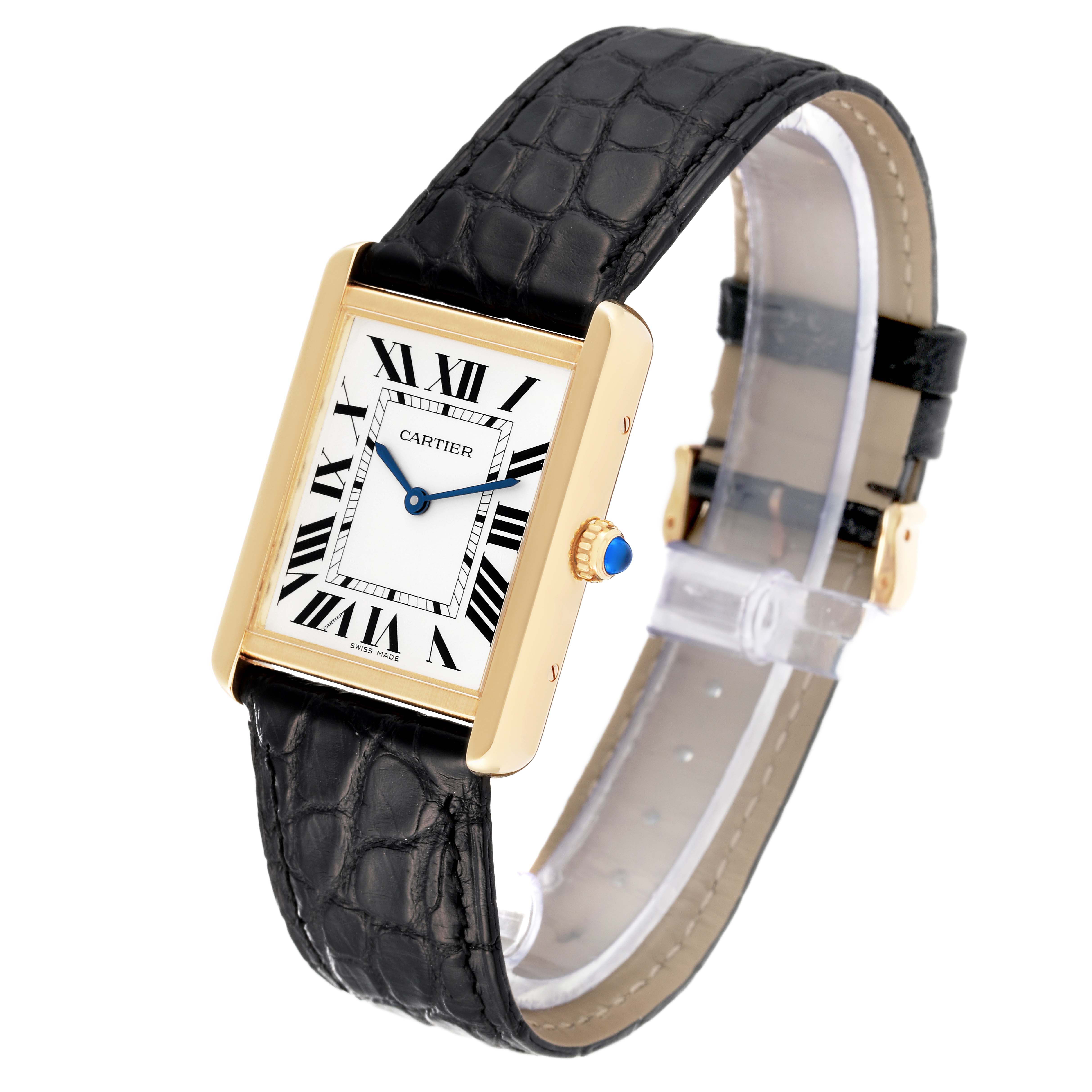 Cartier Tank Solo Yellow Gold W5200004 | Stock 52429 | SwissWatchExpo