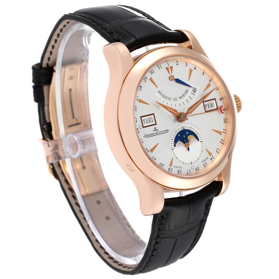 Jaeger LeCoultre Master Calendar 18k Rose Gold Mens Watch 147.2.41