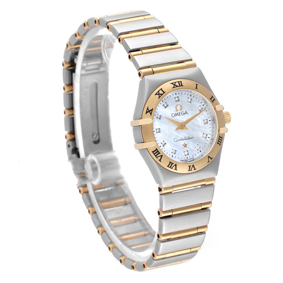 Omega Constellation 95 Mother of Pearl Diamond Ladies Watch 1262.75.00