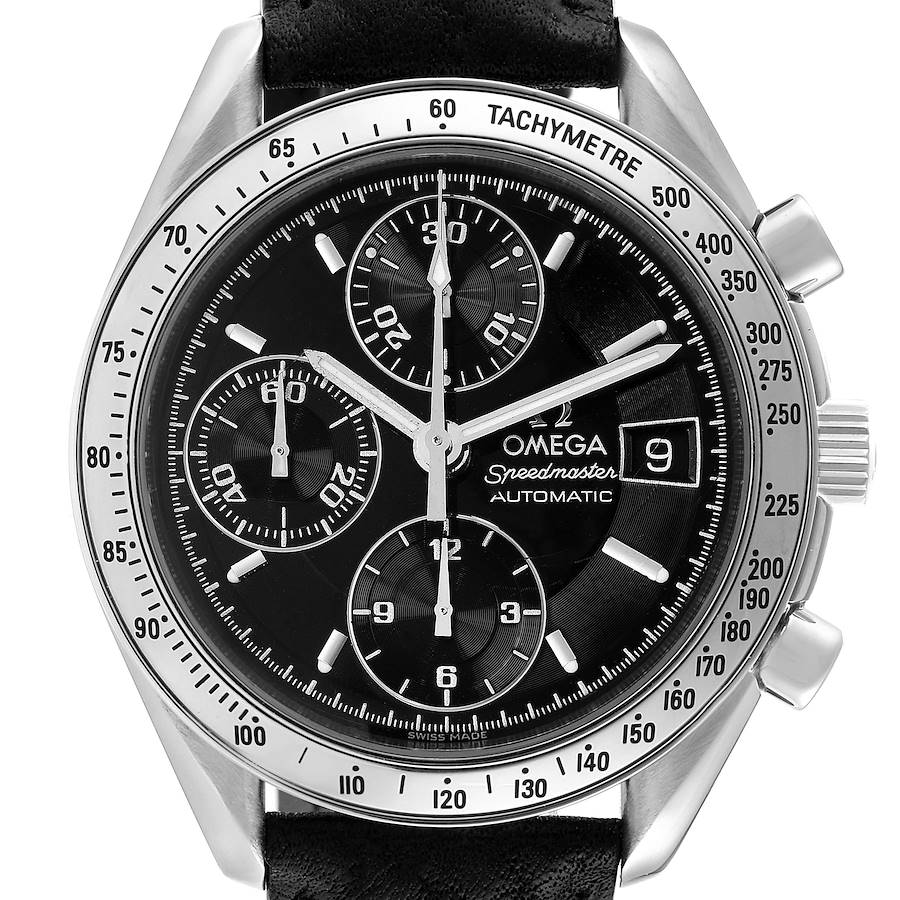 Omega Speedmaster Date 39mm Automatic Steel Mens Watch 3513.50.00 SwissWatchExpo