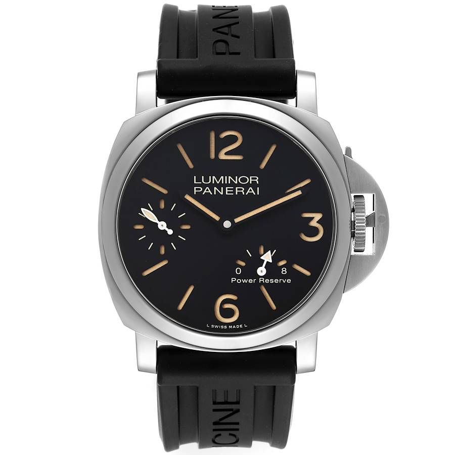 Panerai Luminor 8 Days 44mm Steel Mens Watch PAM00795 Box Papers