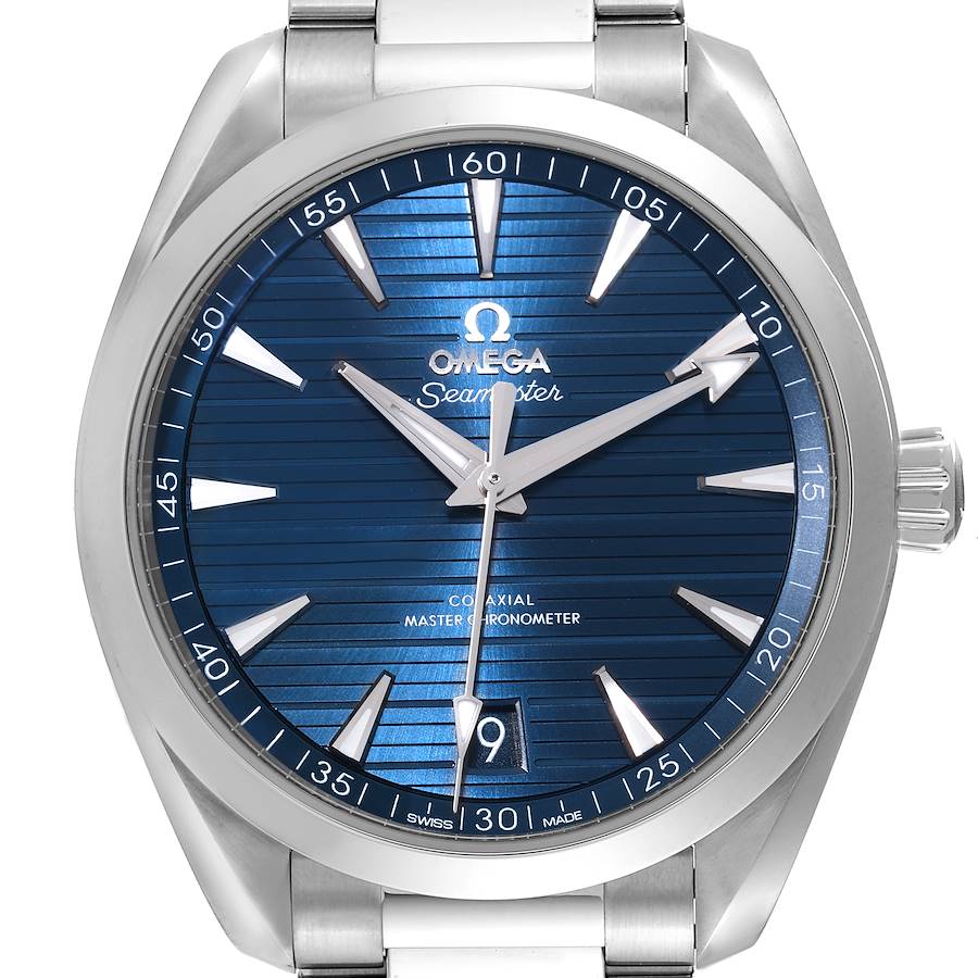 Omega Seamaster Aqua Terra Blue Dial Steel Watch 220.10.41.21.03.004 SwissWatchExpo