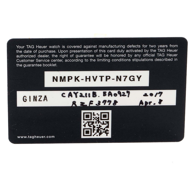 Tag Heuer Aquaracer Stainless Steel Stock 27752