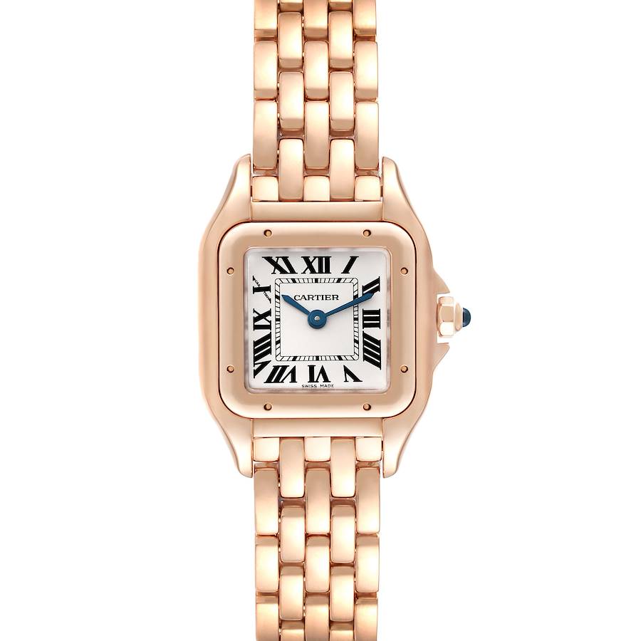 Cartier Panthere 18k Rose Gold Small Ladies Watch WGPN0006 Box Papers SwissWatchExpo